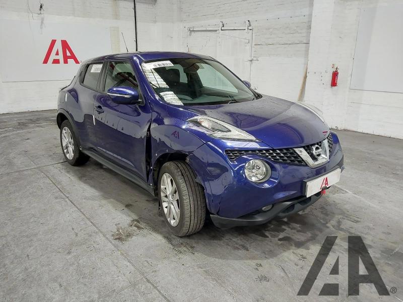 2016 NISSAN JUKE N-CONNECTA DCI 1461cc TURBO DIESEL MANUAL 5 DOOR HATCHBACK