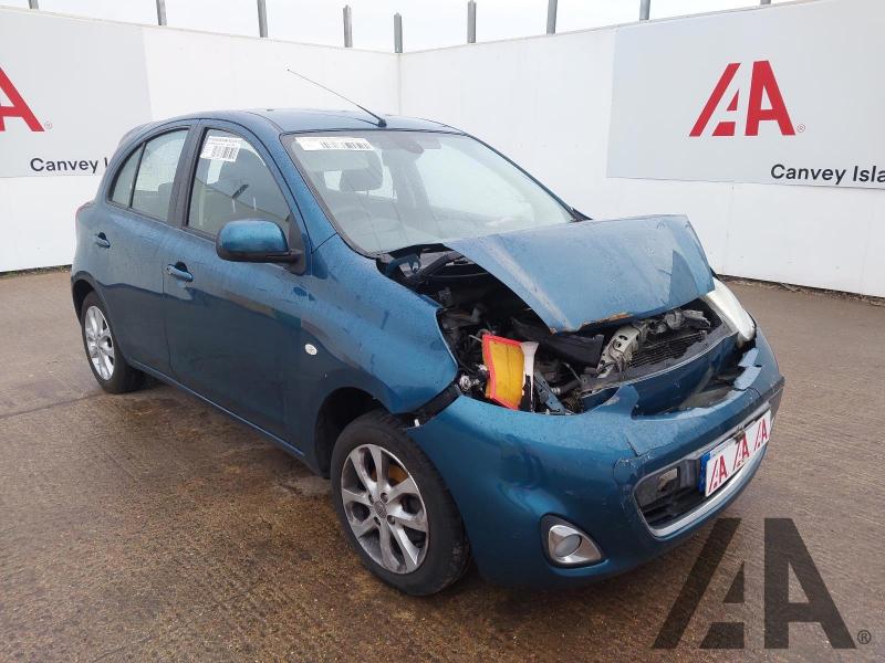 2013 NISSAN MICRA ACENTA 1198cc PETROL MANUAL 5 Speed 5 DOOR HATCHBACK