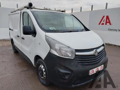 Image of 2017 VAUXHALL VIVARO L1H1 2900 CDTI ECOFLEX S/S 1598cc TURBO DIESEL MANUAL 6 Speed PANEL VAN
