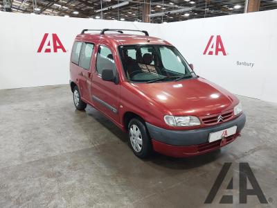 Image of 2002 CITROEN BERLINGO MULTISPACE FORTE 16V 1587cc PETROL MANUAL 5 Speed 5 DOOR MPV