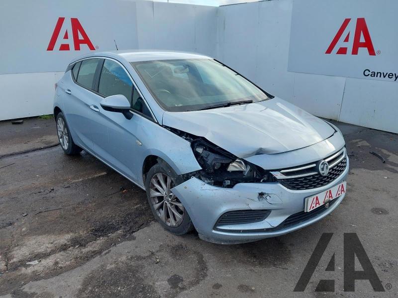2016 VAUXHALL ASTRA DESIGN ECOFLEX S/S 999cc TURBO PETROL MANUAL 5 Speed 5 DOOR HATCHBACK