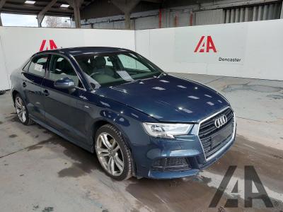 Image of 2018 AUDI A3 TDI S LINE 1968cc TURBO DIESEL MANUAL 6 Speed 4 DOOR SALOON