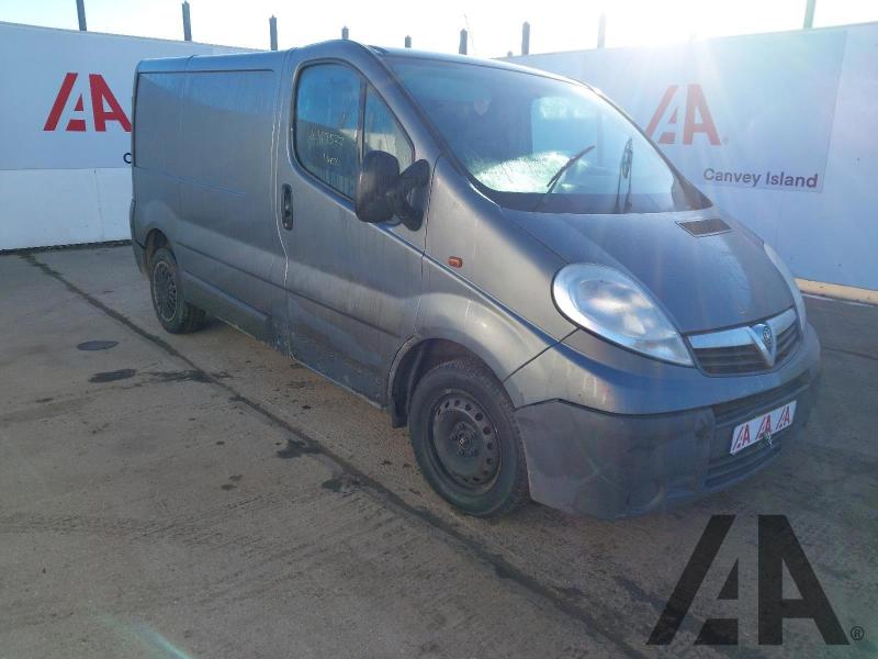 2011 VAUXHALL VIVARO 2700 CDTI 1995cc TURBO DIESEL MANUAL 6 Speed PANEL VAN