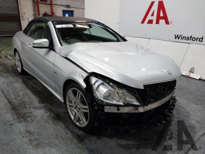 Image of 2011 MERCEDES E-CLASS E350 CDI BLUEEFFICIENCY SPORT 2987cc TURBO DIESEL AUTOMATIC 2 DOOR CONVERTIBLE