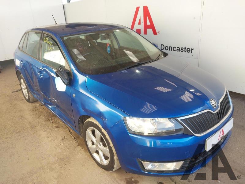 2014 SKODA RAPID SPACEBACK SE GREENTECH TDI CR 1598cc TURBO DIESEL MANUAL 5 Speed 5 DOOR HATCHBACK