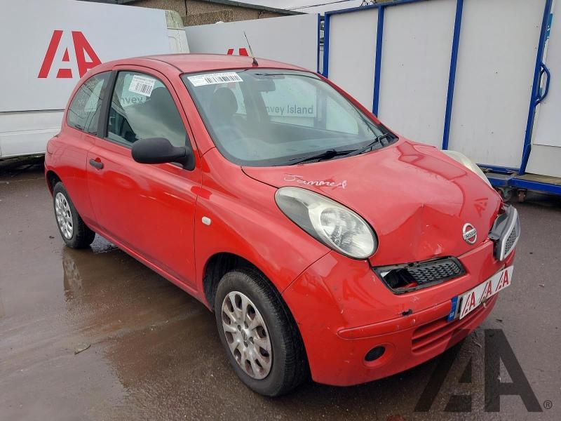 2009 NISSAN MICRA VISIA 1240cc PETROL MANUAL 5 Speed 3 DOOR HATCHBACK