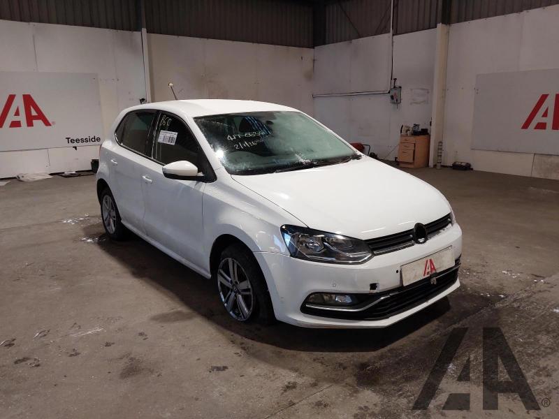 2016 VOLKSWAGEN POLO MATCH 999cc PETROL MANUAL 5 Speed 5 DOOR HATCHBACK
