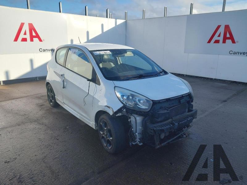 2014 KIA PICANTO WHITE ECODYNAMICS 1248cc PETROL MANUAL 5 Speed 3 DOOR HATCHBACK
