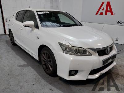 Image of 2012 LEXUS CT 200H F SPORT 1798cc PETROL/ELECTRIC CVT 1 Speed 5 DOOR HATCHBACK