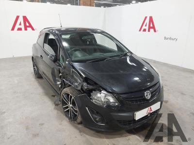 Image of 2013 VAUXHALL CORSA BLACK EDITION 1364cc TURBO PETROL MANUAL 3 DOOR HATCHBACK