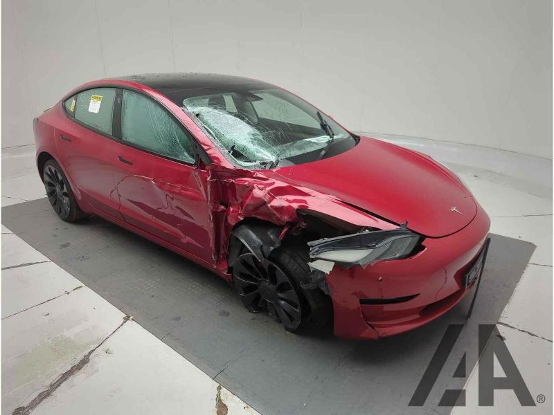 2022 TESLA MODEL 3 PERFORMANCE AWD ELECTRIC DIRECT DRIVE 5 DOOR HATCHBACK