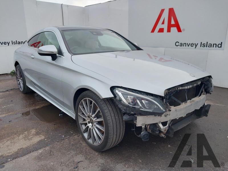 2018 MERCEDES C-CLASS C 200 AMG LINE PREMIUM 1991cc TURBO PETROL AUTOMATIC 2 DOOR COUPE