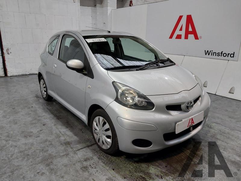 2011 TOYOTA AYGO VVT-I ICE 998cc PETROL MANUAL 3 DOOR HATCHBACK