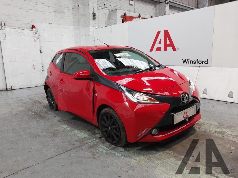 2018 TOYOTA AYGO VVT-I X-STYLE X-SHIFT 998cc PETROL MANUAL 5 DOOR HATCHBACK