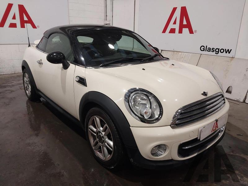 2013 MINI COUPE COOPER 1598cc PETROL MANUAL 6 Speed 2 DOOR COUPE