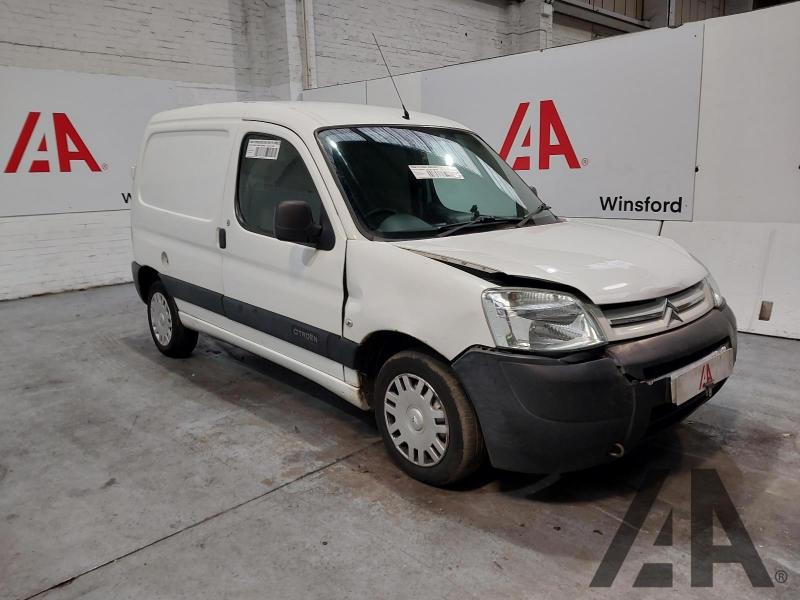 2006 CITROEN BERLINGO LX 600 D 1868cc DIESEL MANUAL 5 Speed CAR DERIVED VAN