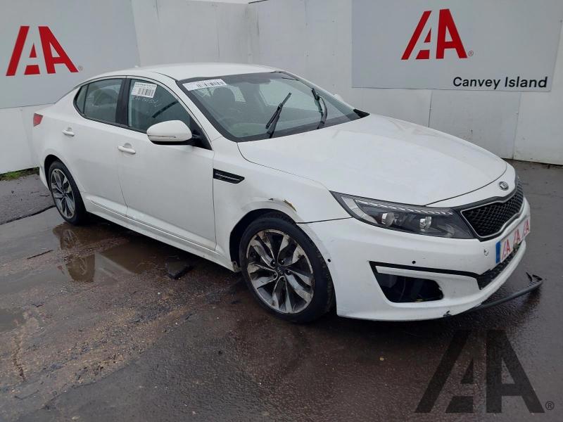 2015 KIA OPTIMA CRDI 2 ECODYNAMICS 1685cc TURBO DIESEL MANUAL 6 Speed 4 DOOR SALOON