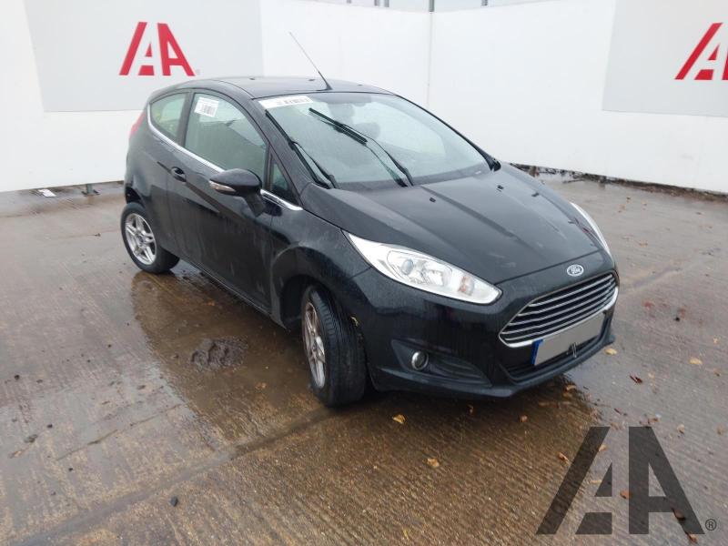 2014 FORD FIESTA ZETEC 1242cc PETROL MANUAL 5 Speed 3 DOOR HATCHBACK