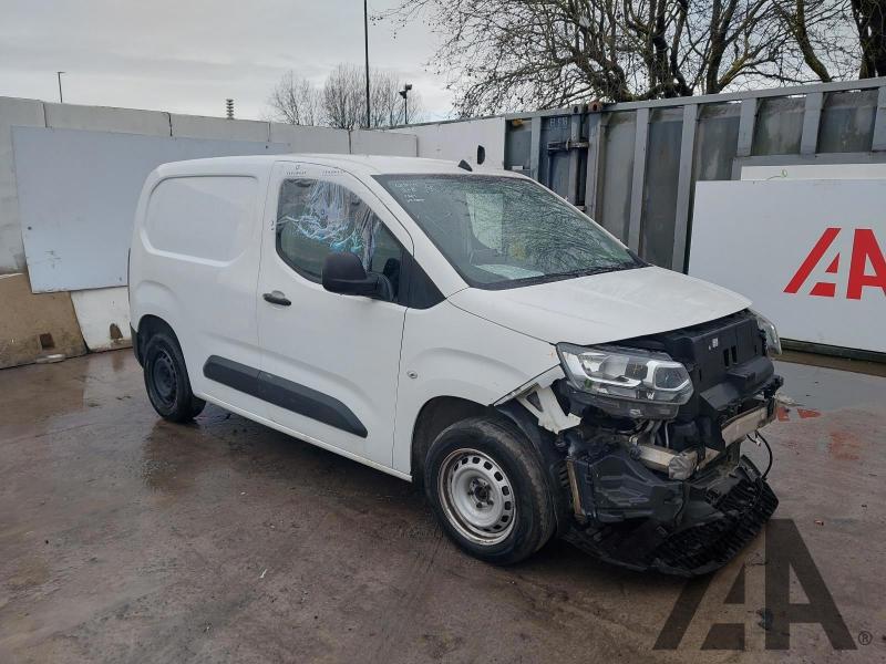 2019 CITROEN BERLINGO 650 ENTERPRISE M BLUEHDI 1499cc TURBO DIESEL MANUAL 3 DOOR PANEL VAN