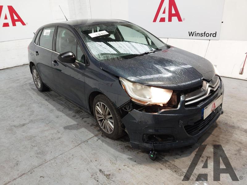 2012 CITROEN C4 VTR PLUS 1598cc PETROL MANUAL 5 Speed 5 DOOR HATCHBACK