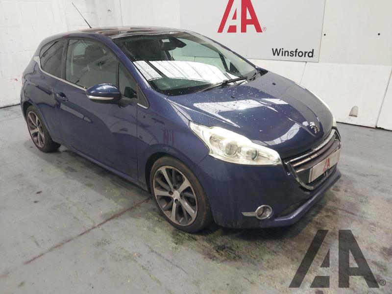 2012 PEUGEOT 208 FELINE E-HDI 1560cc TURBO DIESEL MANUAL 3 DOOR HATCHBACK