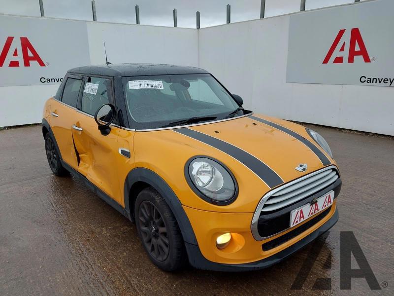 2015 MINI HATCH COOPER 1499cc TURBO PETROL AUTOMATIC 6 Speed 5 DOOR HATCHBACK