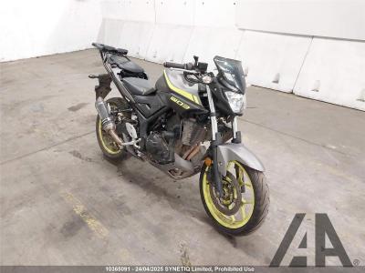 Image of 2018 YAMAHA MT 321cc PETROL MOTORCYCLE