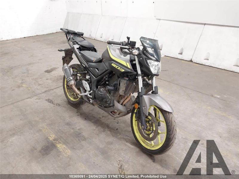 2018 YAMAHA MT 321cc PETROL MOTORCYCLE
