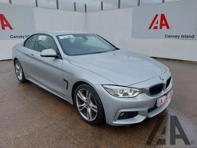 Image of 2015 BMW 4 SERIES 420D M SPORT 1995cc TURBO DIESEL AUTOMATIC 2 DOOR CONVERTIBLE