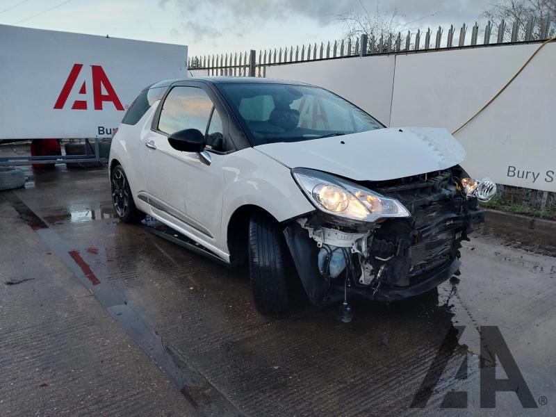 2012 CITROEN DS3 E-HDI DSTYLE PLUS 1560cc TURBO DIESEL MANUAL 5 Speed 3 DOOR HATCHBACK