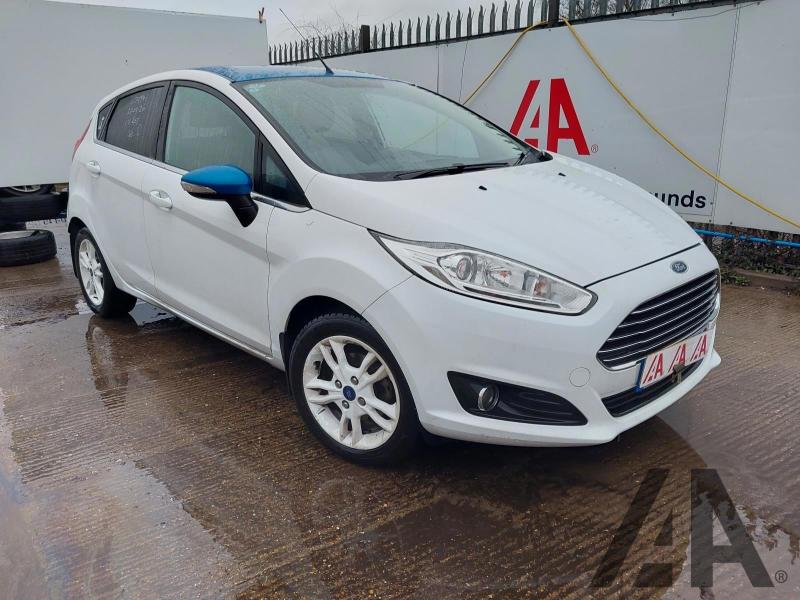 2016 FORD FIESTA ZETEC WHITE EDITION SPRING 998cc TURBO PETROL MANUAL 5 Speed 5 DOOR HATCHBACK