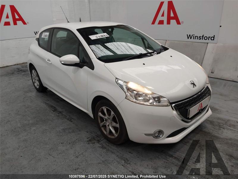 2013 PEUGEOT 208 PETROL MANUAL