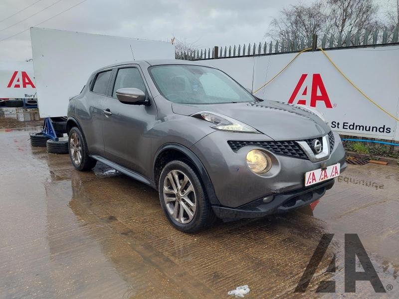 2016 NISSAN JUKE N-CONNECTA DCI 1461cc TURBO DIESEL MANUAL 5 DOOR HATCHBACK