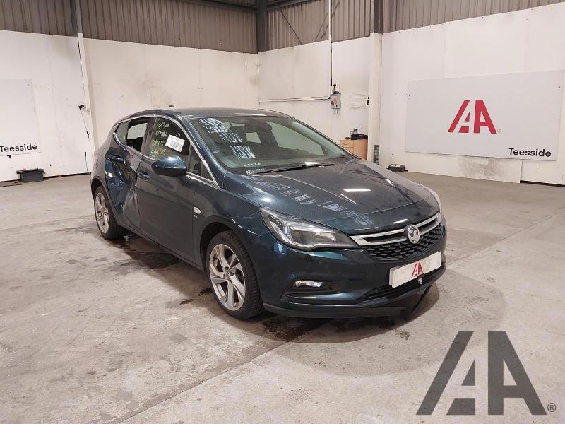 2017 VAUXHALL ASTRA SRI NAV S/S 1399cc TURBO PETROL AUTOMATIC 6 Speed 5 DOOR HATCHBACK