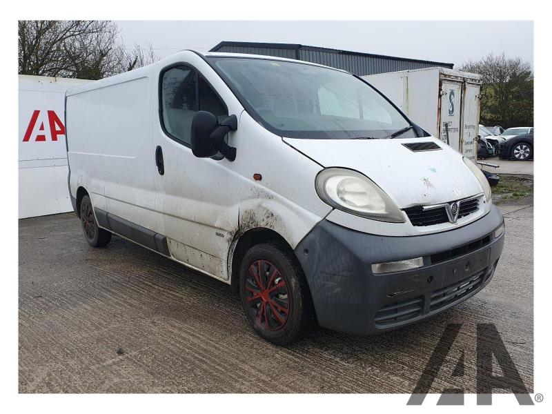 2004 VAUXHALL VIVARO 2900 CDTI LWB 1870cc TURBO DIESEL MANUAL 4 DOOR PANEL VAN