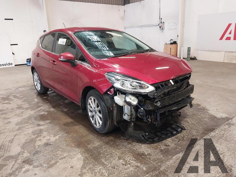 2018 FORD FIESTA TITANIUM 998cc TURBO PETROL MANUAL 6 Speed 5 DOOR HATCHBACK
