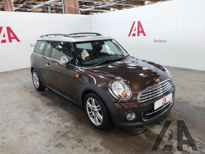 2011 MINI CLUBMAN COOPER D 1598cc TURBO DIESEL MANUAL 6 Speed 5 DOOR ESTATE