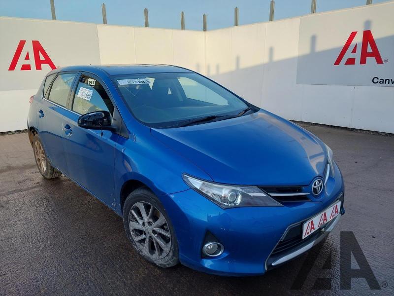 2013 TOYOTA AURIS ICON VALVEMATIC 1598cc PETROL AUTOMATIC 5 DOOR HATCHBACK