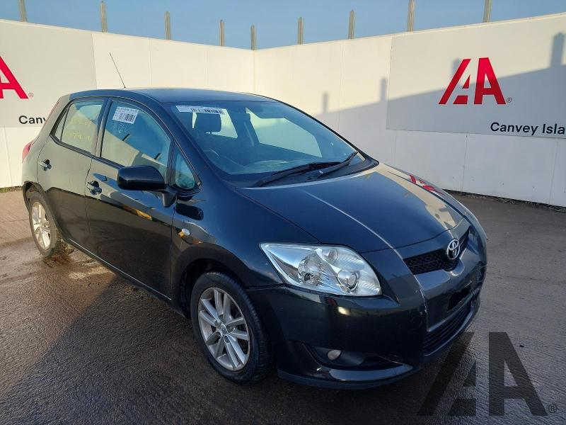 2008 TOYOTA AURIS TR VVT-I MM 1598cc PETROL SEMI AUTO 5 Speed 5 DOOR HATCHBACK