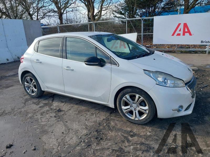 2012 PEUGEOT 208URE E-HDI 1560cc TURBO DIESEL MANUAL 5 DOOR HATCHBACK