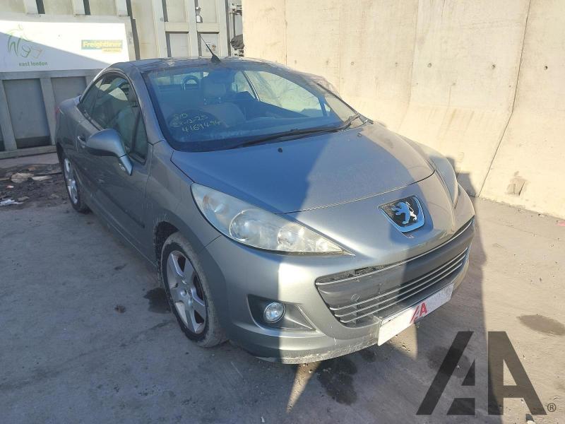 2010 PEUGEOT 207 HDI CC SPORT 1560cc TURBO DIESEL MANUAL 6 Speed 2 DOOR CONVERTIBLE