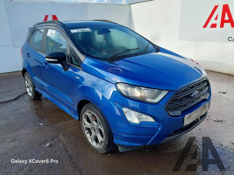 2019 FORD ECOSPORT ST-LINE TDCI 1499cc TURBO DIESEL MANUAL 5 DOOR HATCHBACK