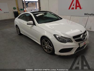 Image of 2015 MERCEDES E-CLASS E220 BLUETEC AMG LINE 2143cc TURBO DIESEL AUTOMATIC 2 DOOR COUPE
