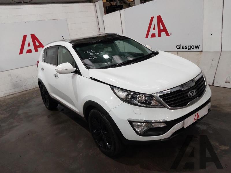 2013 KIA SPORTAGE CRDI 3 SAT NAV 1685cc TURBO DIESEL MANUAL 6 Speed 5 DOOR ESTATE
