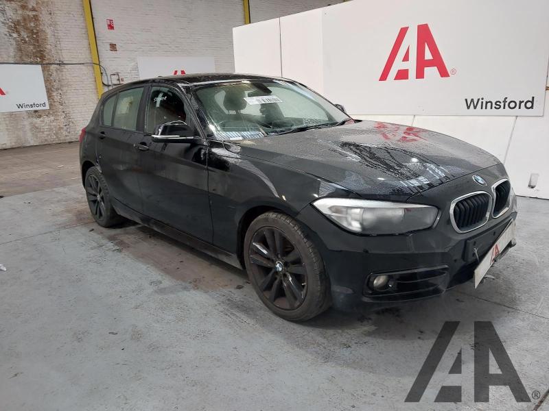 2018 BMW 1 SERIES 118I SPORT 1499cc TURBO PETROL MANUAL 5 DOOR HATCHBACK