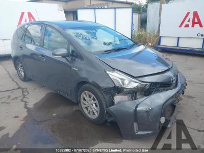 Image of 2016 TOYOTA PRIUS PLUS ICON 1797cc PETROL/ELECTRIC CVT 1 Speed 5 DOOR MPV