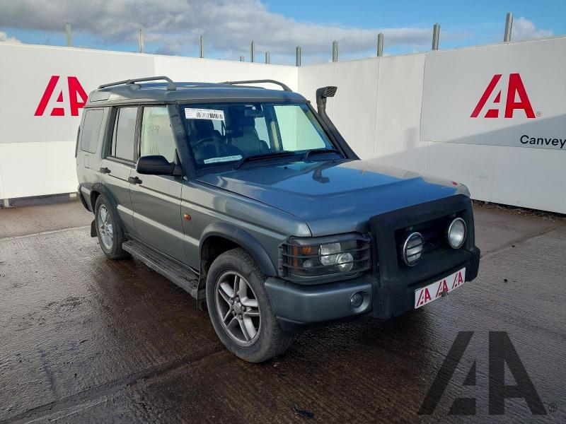 2003 LAND ROVER DISCOVERY TD5 GS 7STR 2495cc TURBO DIESEL AUTOMATIC 5 DOOR ESTATE