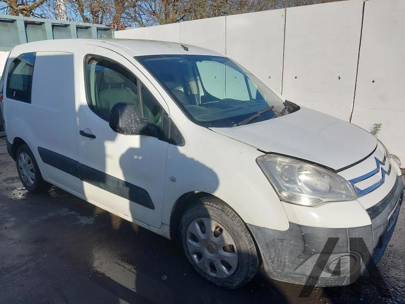 2009 CITROEN BERLINGO 625 X L1 HDI 1560cc TURBO DIESEL MANUAL 5 Speed CAR DERIVED VAN