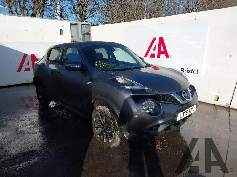 2016 NISSAN JUKE TEKNA DCI 1461cc TURBO DIESEL MANUAL 5 DOOR HATCHBACK