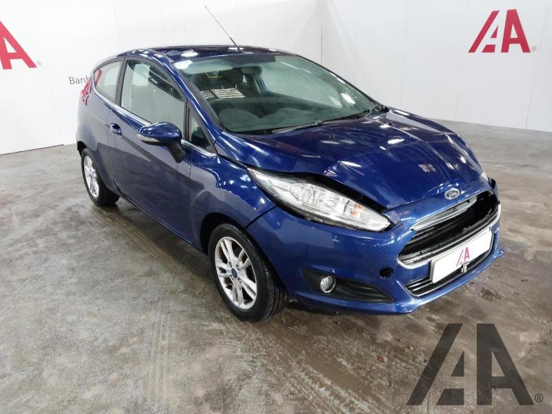 2016 FORD FIESTA ZETEC 1242cc PETROL MANUAL 5 Speed 3 DOOR HATCHBACK